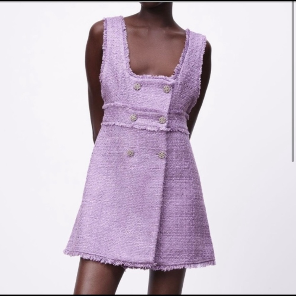 Zara lilac dress
